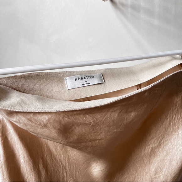 Babaton Slip Dress Denunde Size 4 - Picture 4 of 7